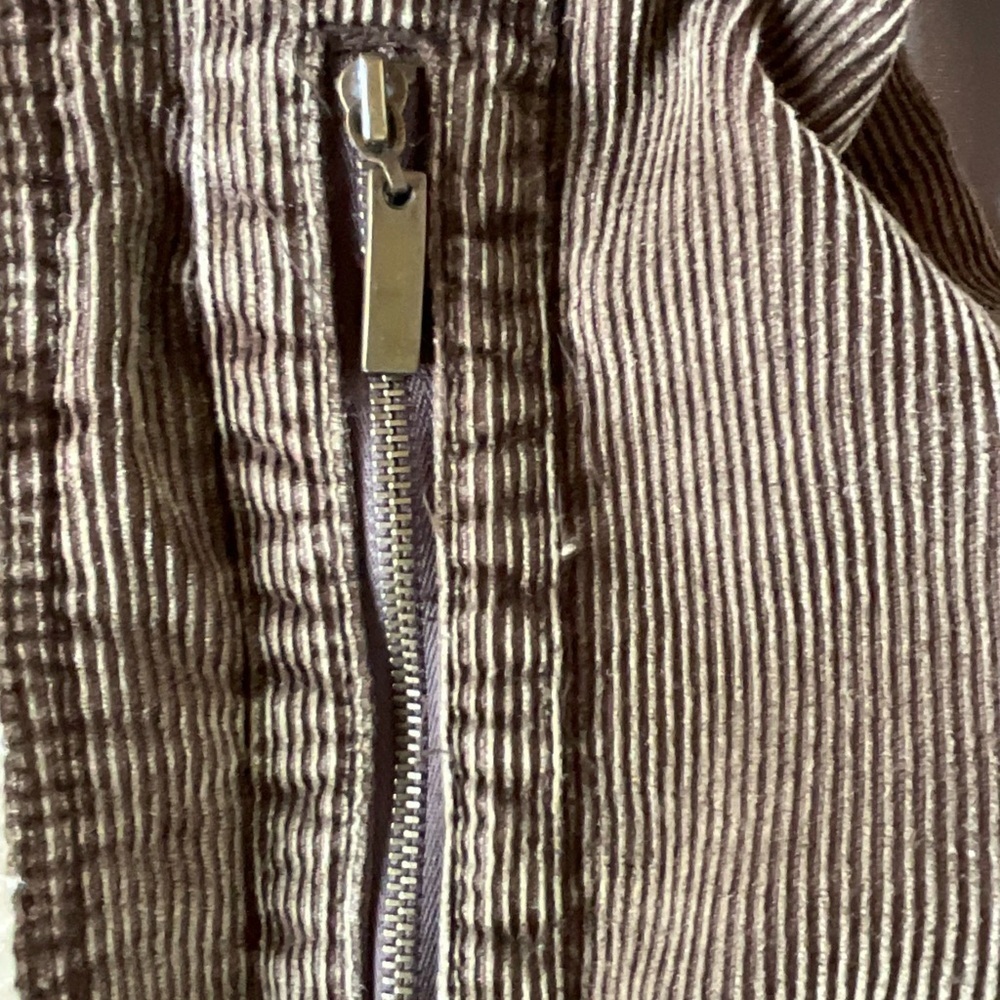 Giacca Corduroy Sherpa Lined Hooded Jacket | Brown & Cream | XL - Picture 4 of 5